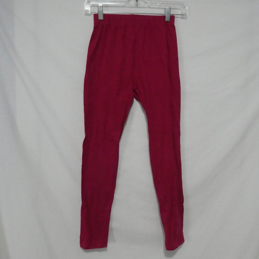 SEARS KIDS | size 12 | Burgundy Pajama Bottoms | Made In Canada 🟥🍁🟥
